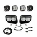 Baja Designs Ford Super Duty, 20-22, Fog Lights Dual FPK SAE/Pro DC w/Upfitter 447736UP